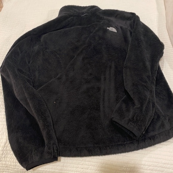 The North Face black fleece zip up jacket - Picture 3 of 5